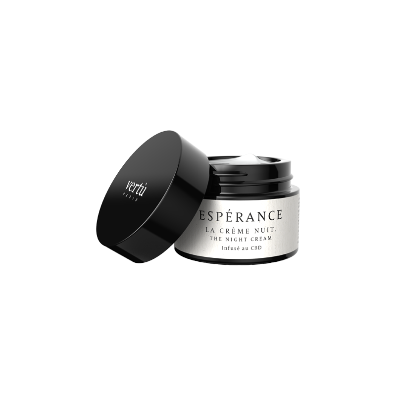 Vertu - Crème de nuit CBD - Esperance