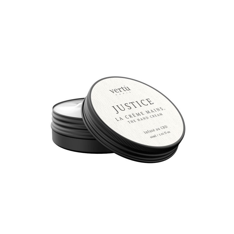 Vertu - Crème de main - CBD - Justice
