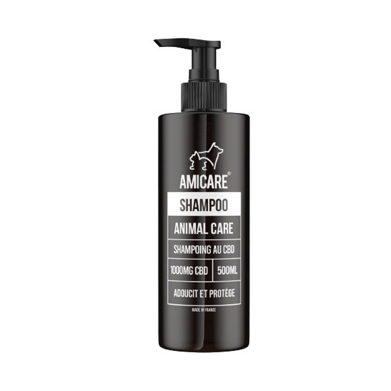 Amicare - Shampooing pour animaux CBD - 500ml