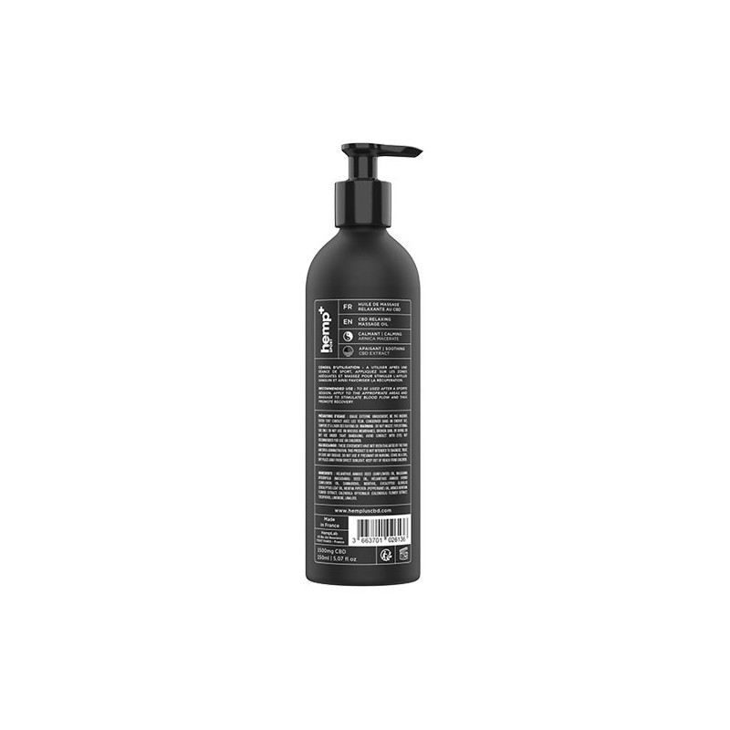 Hemp+ sport - Huile relaxante Sport