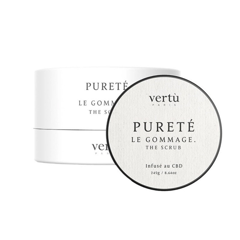 Vertu - Crème pureté de gommage CBD