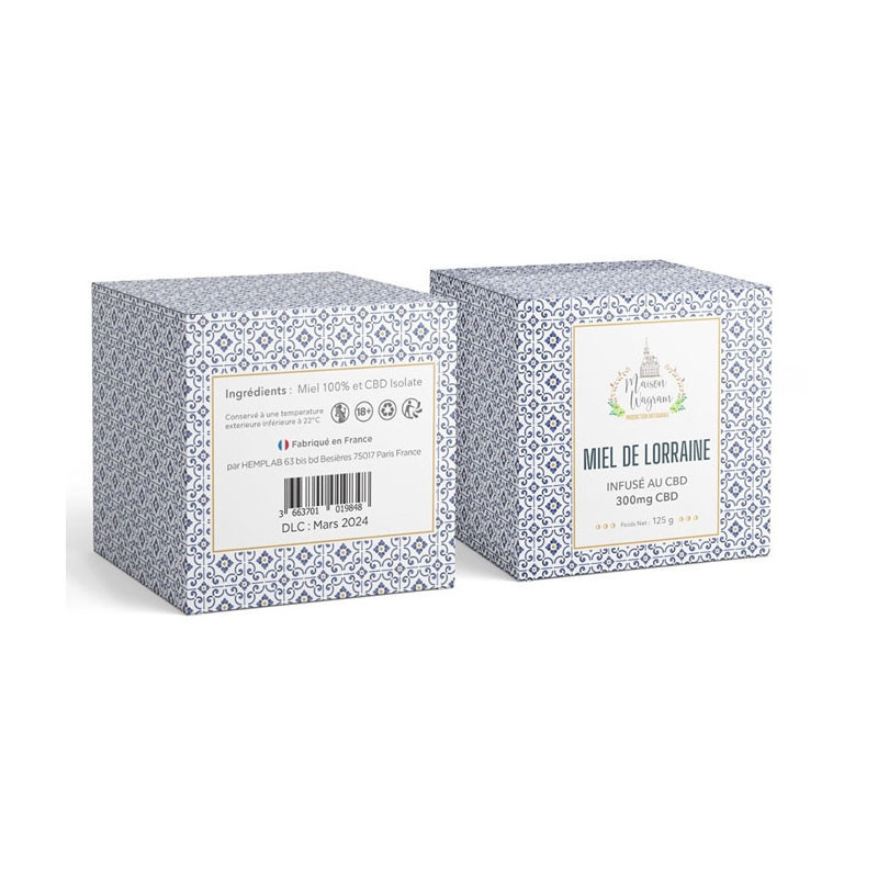 Maison Wagram - Honey with CBD 300mg - 125g