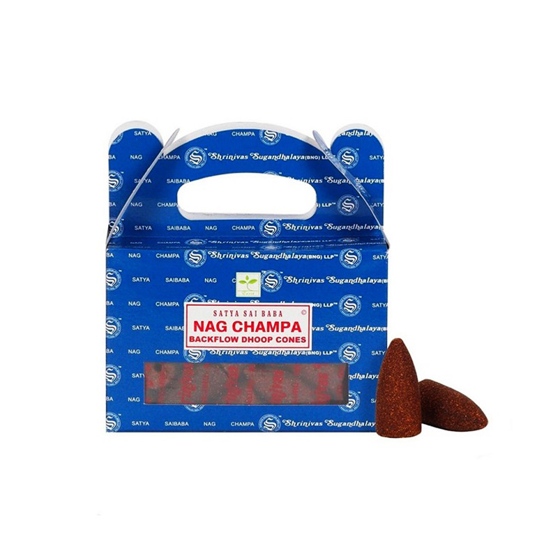 Satya - Incense cone BACKFLOW SATYA NAG CHAMPA