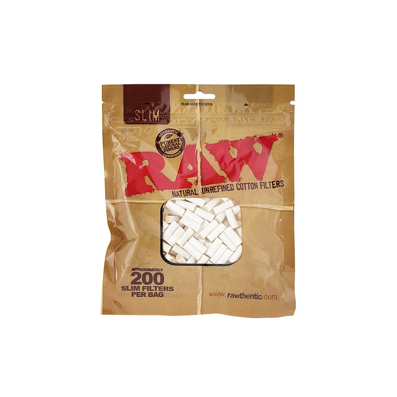 Raw - Cotton filter - slim 6mm