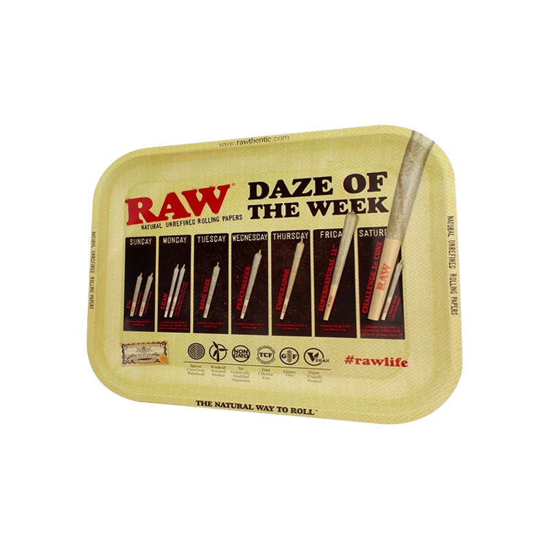 Raw - Tablett Daze aus Metall - 34x27.5x3cm