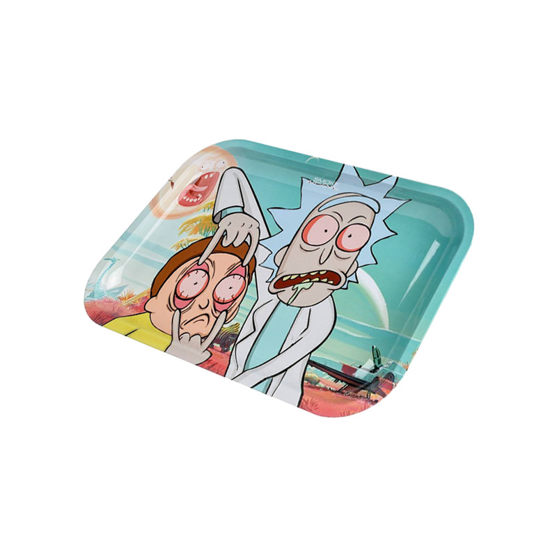 Rick & Morty dienblad - Open je ogen - 27.3x17.5x2cm