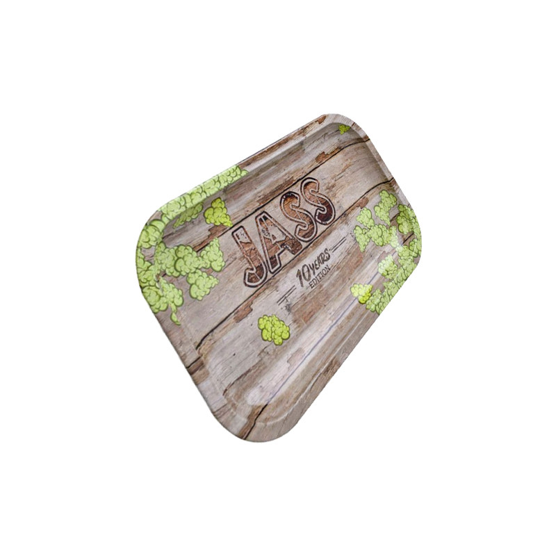 Jass - Vassoio in metallo per compleanno - Taglia M - 27x16x2cm