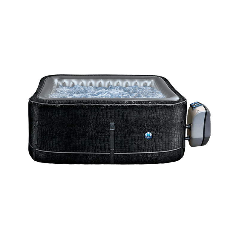 CAIMAN INFLATABLE SPA - BLACK - 4 SEATS