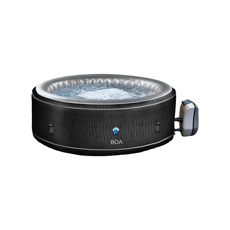 SPA GONFLABLE BOA - COLORIS NOIR - 5 PLACES