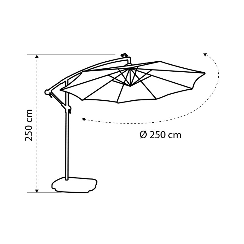 Netspa - Parasol pour spa