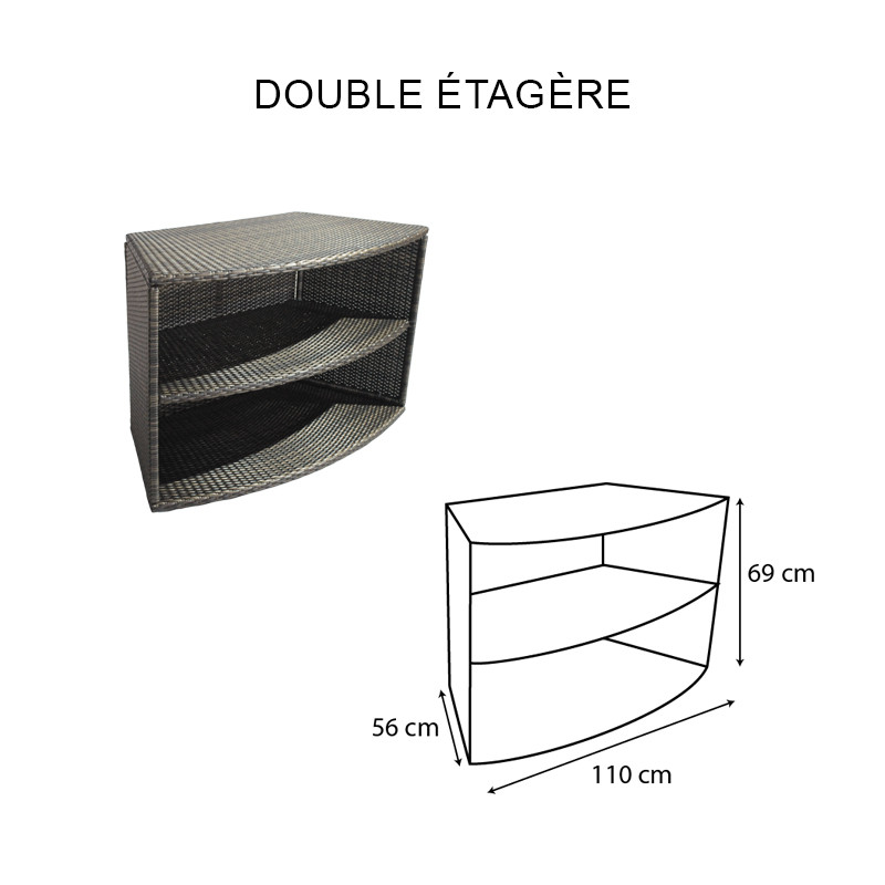 Netspa - Spa semirigida Vita Premium - 6 posti - 5 elementi di arredo