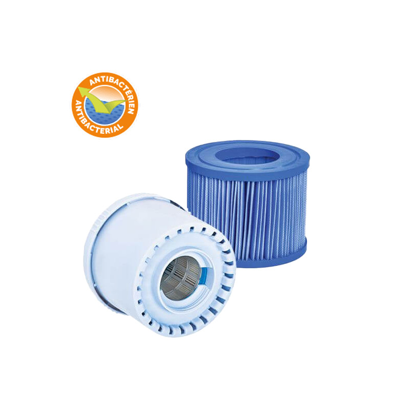 Netspa - Kit antibactérien - Filtre + support de filtration