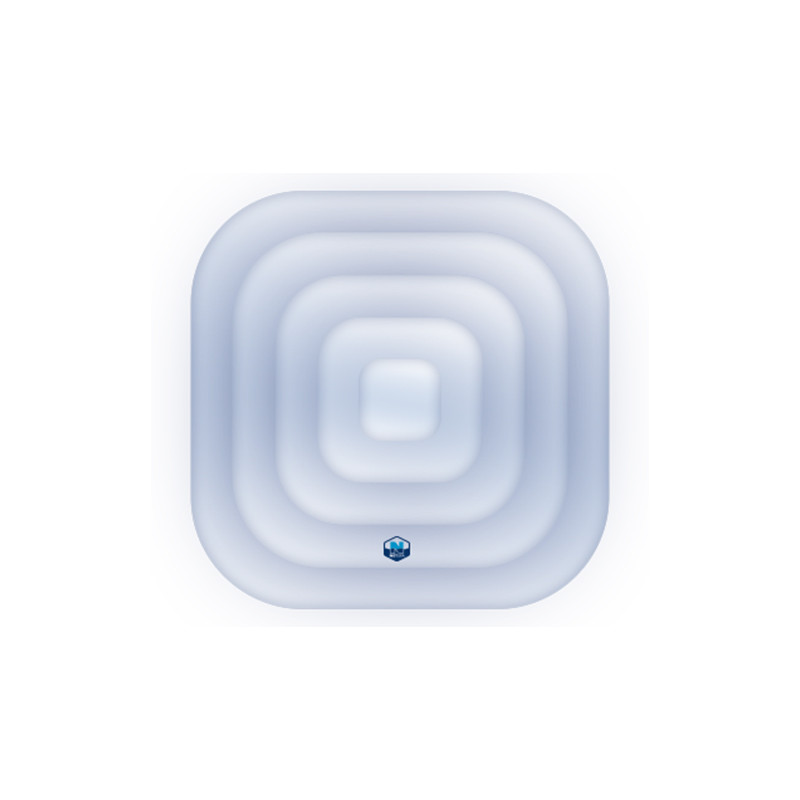 Netspa - Copertura gonfiabile per spa quadrata - 128x128cm