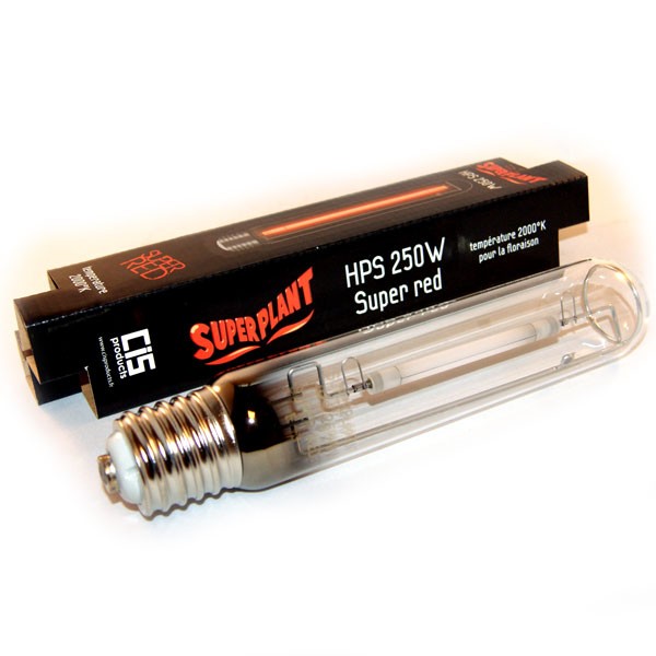 Superplant - Ampoule HPS Super Red 250W - 2000°K - Lampe de floraison