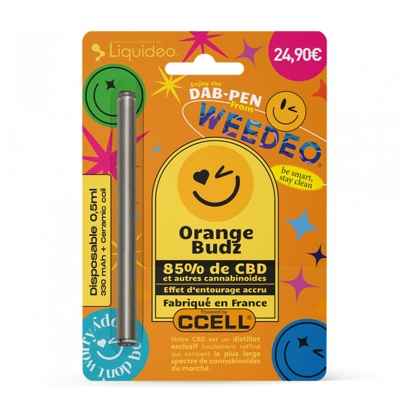  Weedeo - Vape Pen CBD - Brote de Naranja