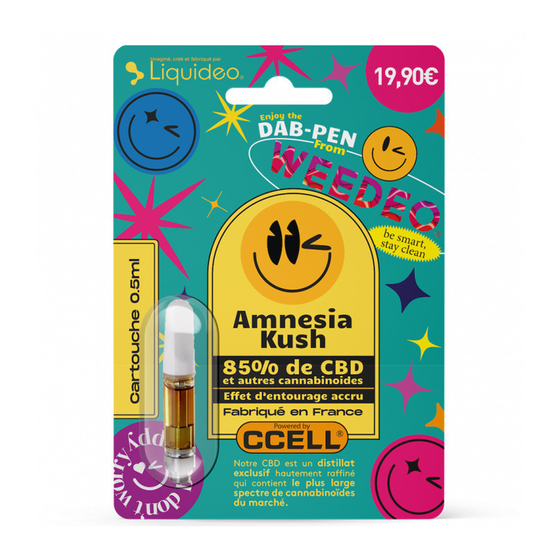 Weedeo - Dad Pod CBD Cartridge - Amnesia Kush
