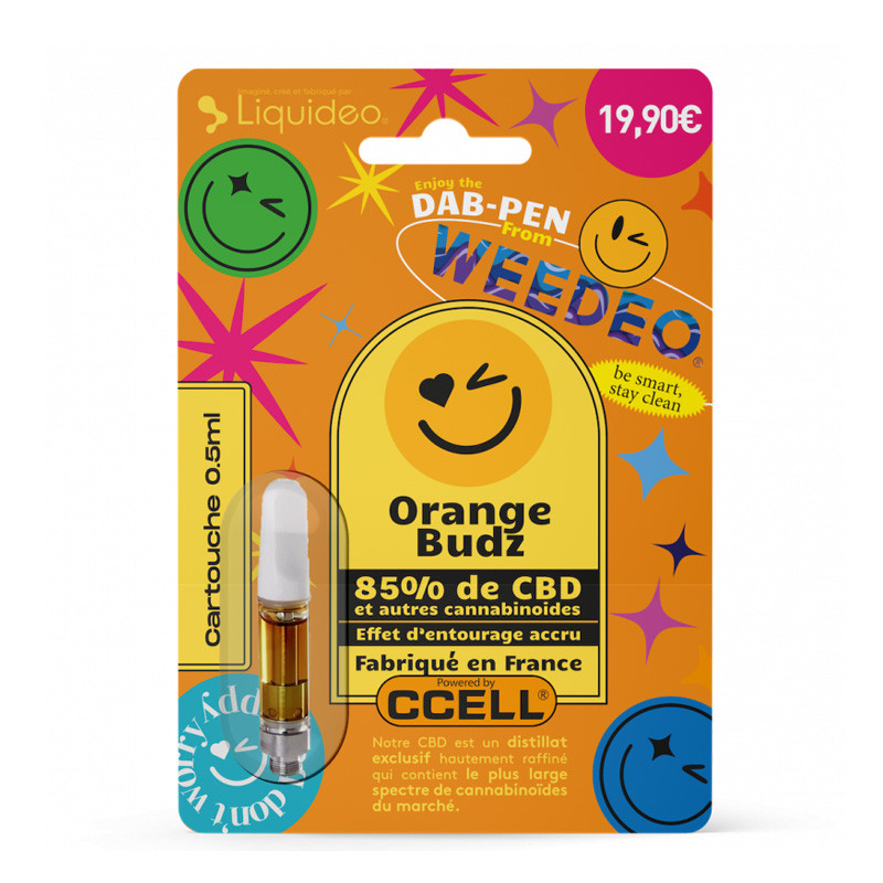  Weedeo - Dad Pod CBD Cartridge - Orange Budz