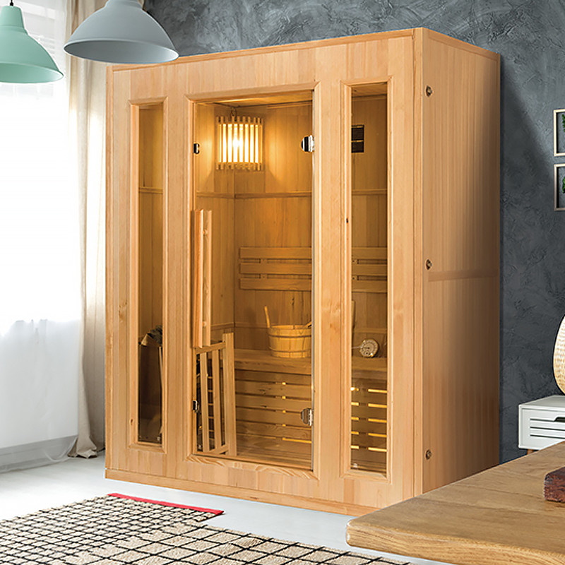 Frankreich Sauna - Zen-Dampfsauna - - Pack komplett - 2 Plätze