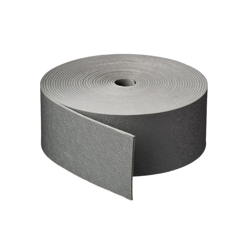 BorderFix - Bordure en PVC recyclé - Epaisseur 3 mm - 15cmx40m - Gris
