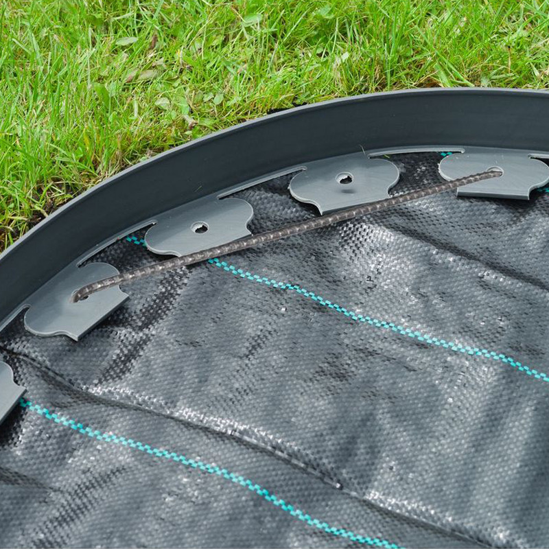Nature - Lawn edging - PE Recycled - Thickness 4 mm - 5cmx10m - Green