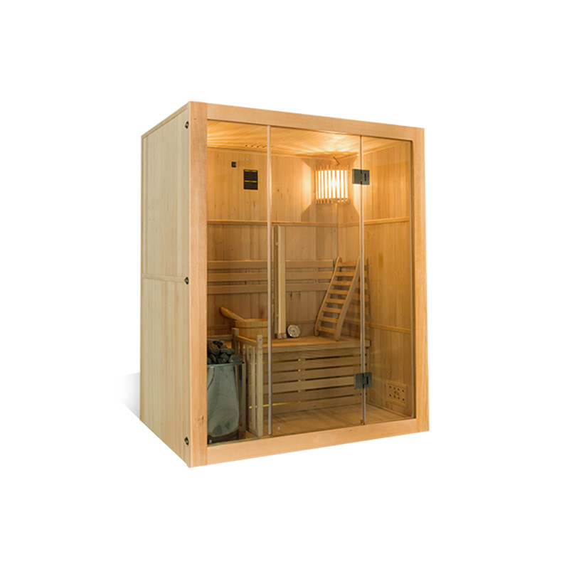 France Sauna - Sauna Traditionnel Sense - 3 places - Pack complet