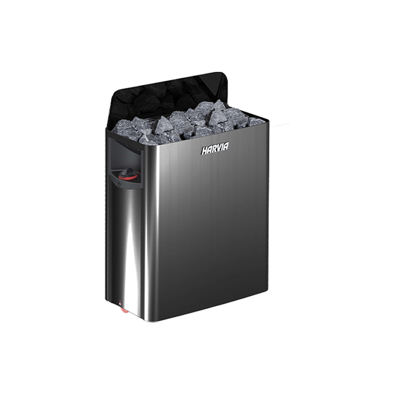 Harvia - Poêle Wall Black Steel pour sauna - SW60