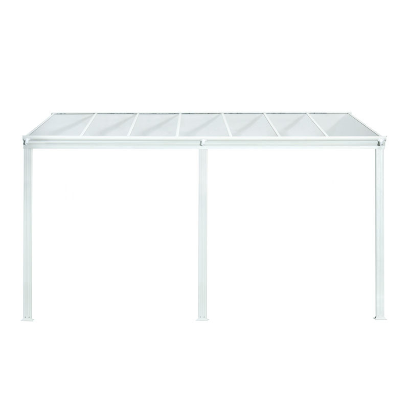 DCB - Pergola Cielo - 4x3m - Policarbonato e alluminio - Bianco