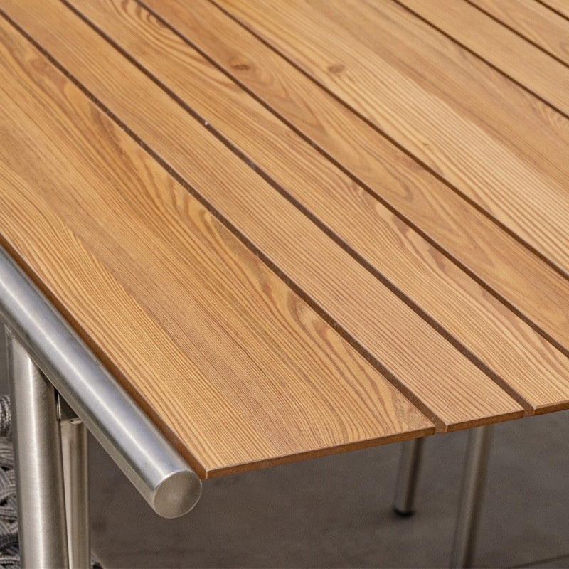 DCB - Table de jardin - Concarneau - 180x89cm - Gris
