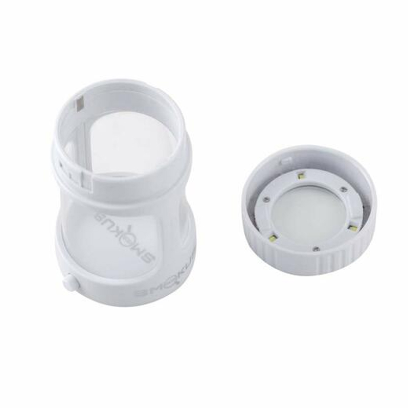 Smokus Focus - Horizon white - Luftdichter Topf mit Lupe