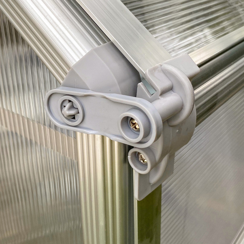 DCB - Dubbele Stretto Mini-Kas - 120x120cm - Gegalvaniseerd Staal - Wit