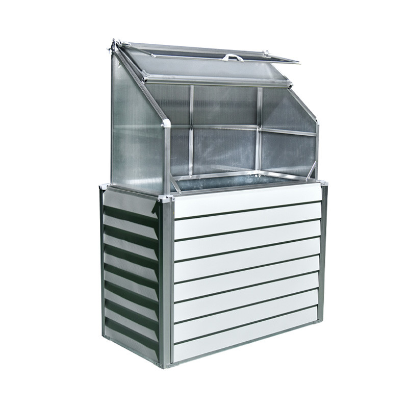 DCB - Stretto Mini-Kas - 62x120cm - Gegalvaniseerd Staal - Wit