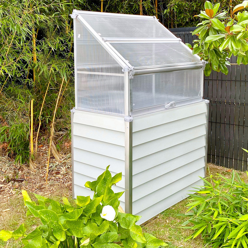DCB - Stretto Mini-Kas - 62x120cm - Gegalvaniseerd Staal - Wit