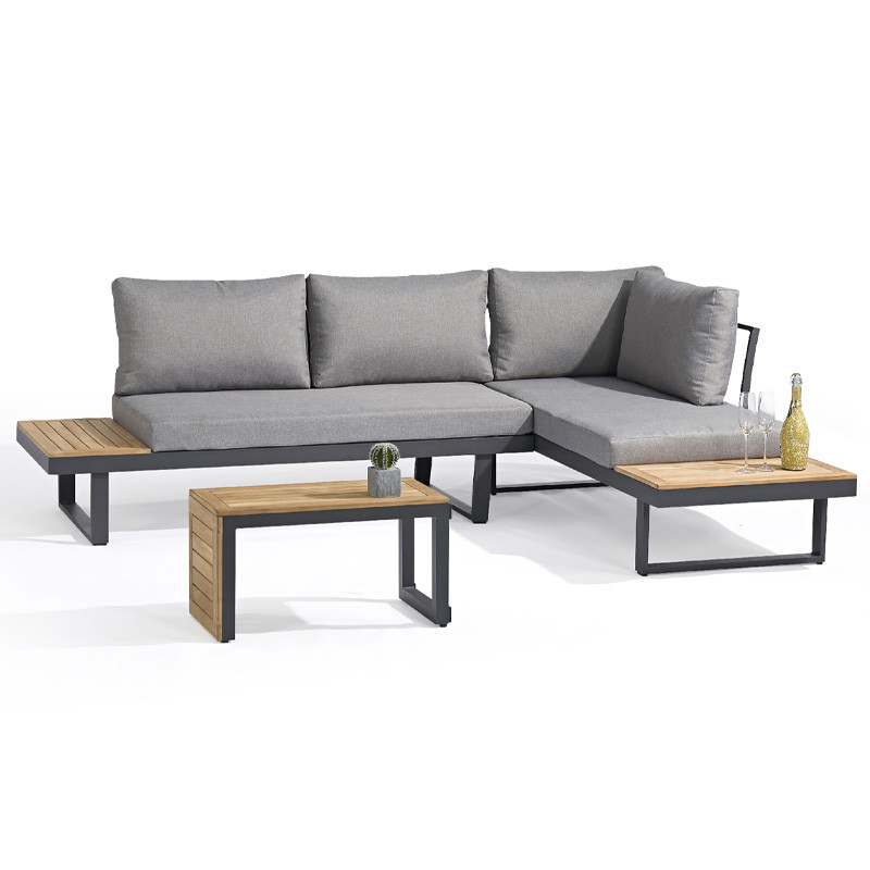 MODULAR GARDEN FURNITURE TOKYO 4P ACACIA WOOD/ALU G.ANTH