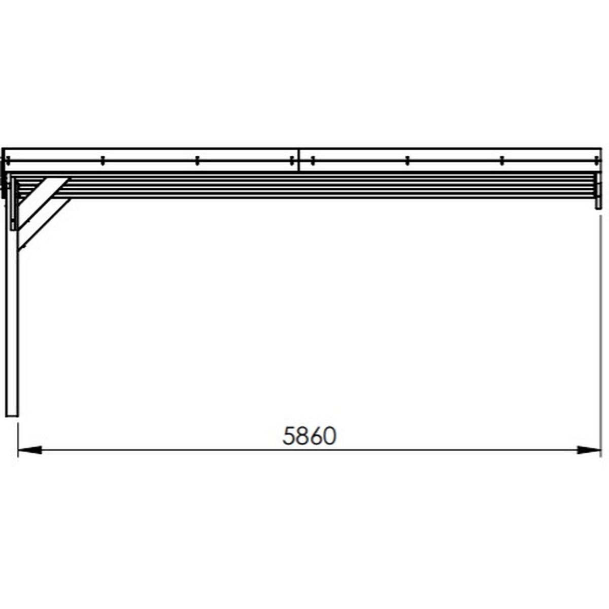 Forest Style - Carport Double Victor adossable