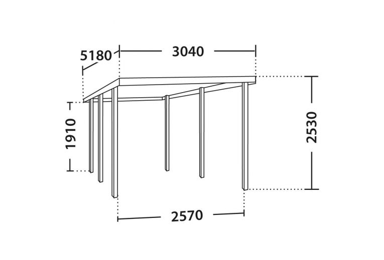 Forest Style - Carport Louison