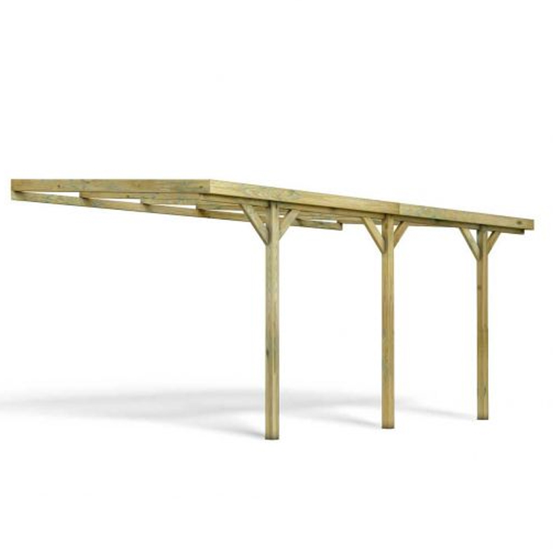 Forest Style - Carport Henri adossable