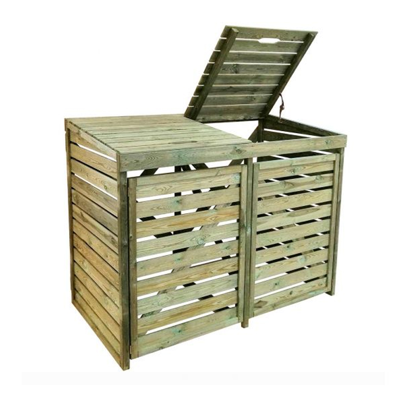Forest Style - Cache Double poubelle New Chester