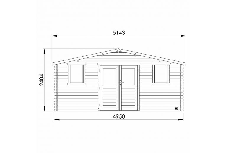 Forest Style - Abri Nicia - 17.6m²