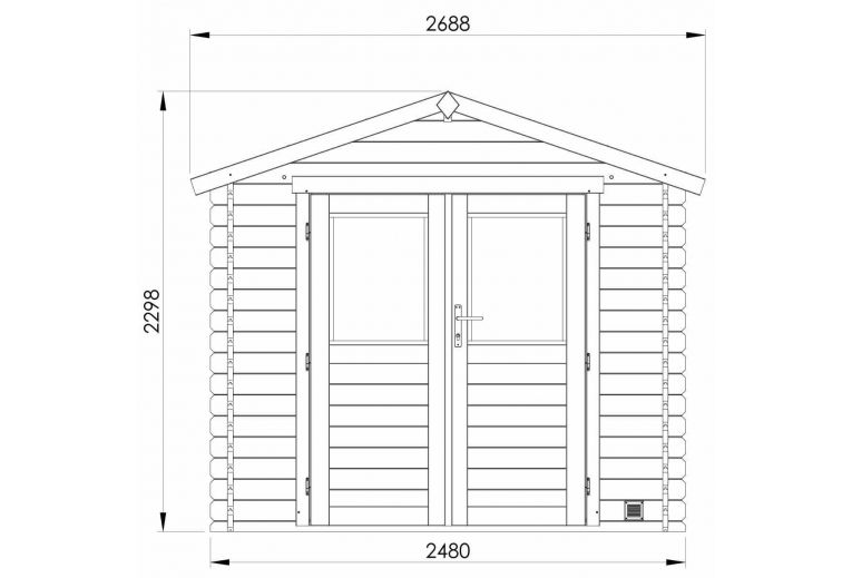 Forest Style - Abri Nicia - 4.9m²