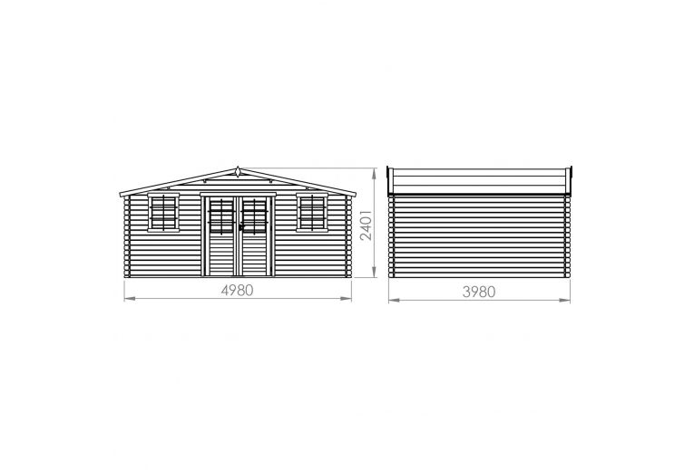 Forest Style - Abri Juno - 17.5m²