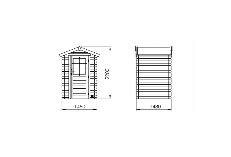 Forest Style - Abri Juno - 1.6m²