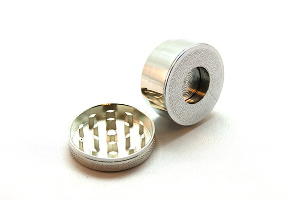 Smerigliatrice in alluminio 2 parti 50mm Fly push