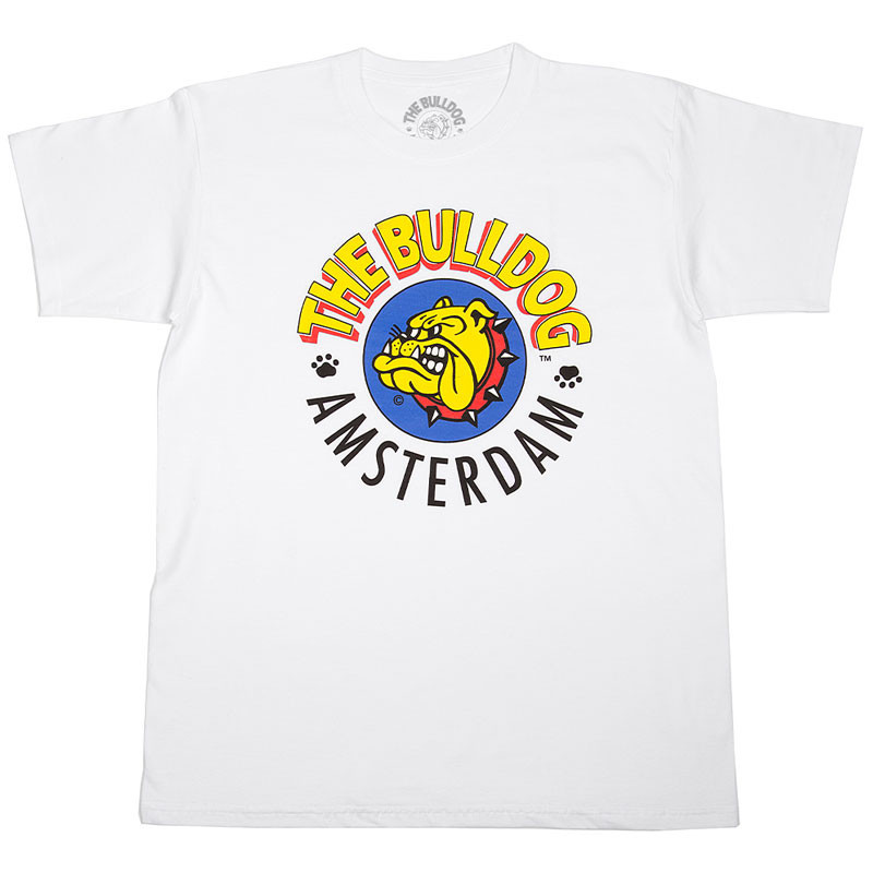 The Bulldog Amsterdam - T-shirt original blanc - S - Coton bio