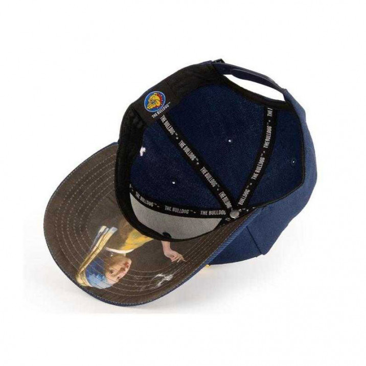 The Bulldog Amsterdam - Cappello da baseball ricamato - Navy