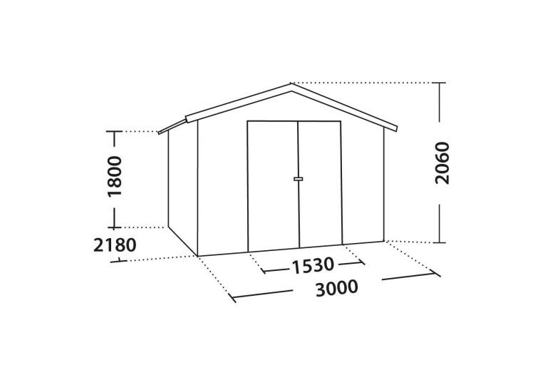 Forest Style - Abri Fraser - 6,4m²