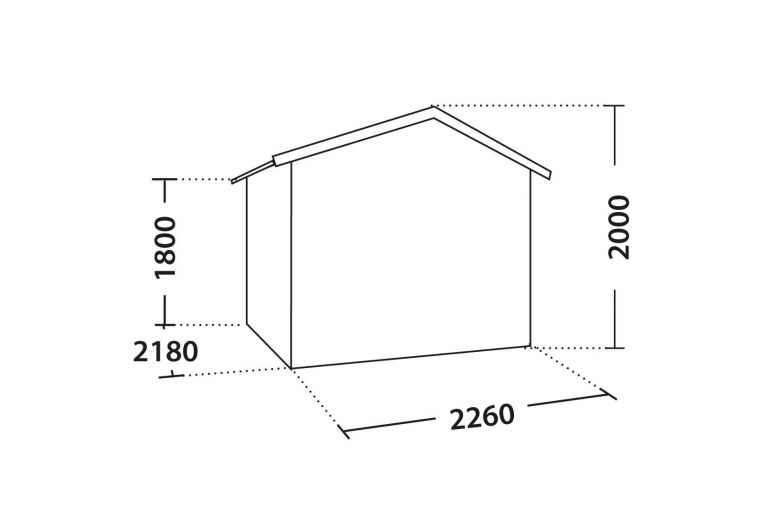 Forest Style - Fraser Shelter - 4,8m