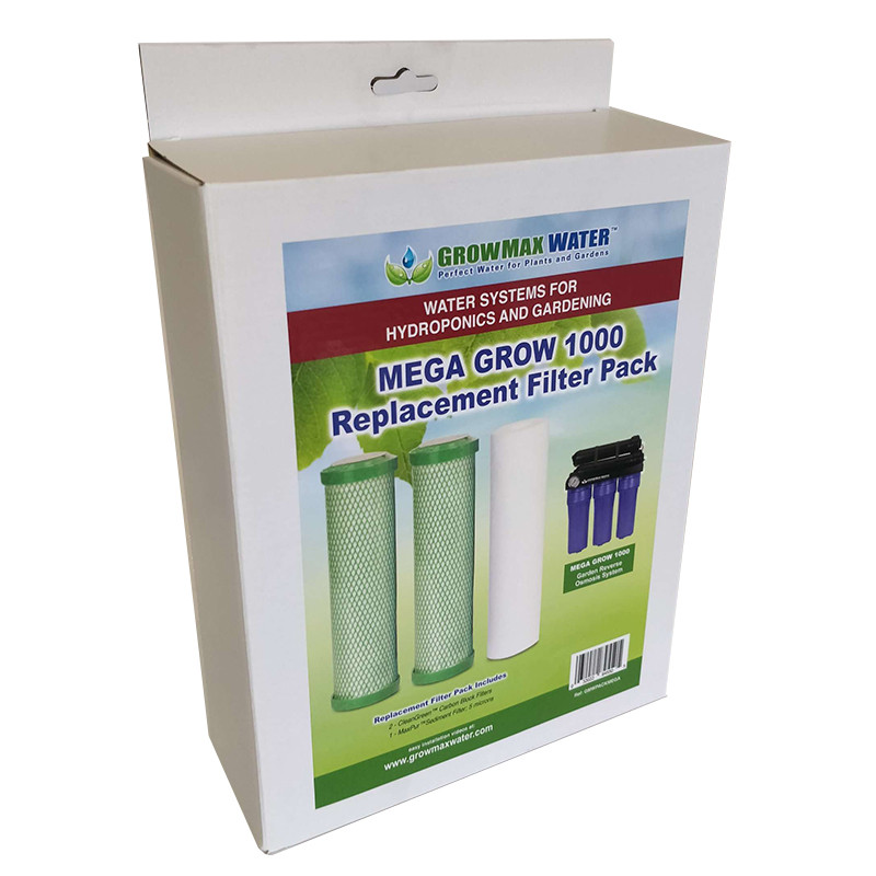 GrowMax Water - Pack Mega Grow 1000 - filtres de rechange