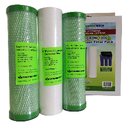 GrowMax Water - Pack Mega Grow 1000 - filtres de rechange