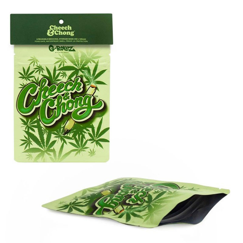 G-Rollz - Pochettes x8 stop-odeur - Cheech & Chong Camo - 100x125mm