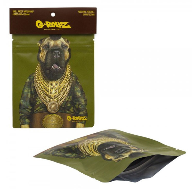 G-Rollz - Odour stop pouches x8 - Fool - 100x125mm